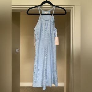 Candies baby blue eyelet dress